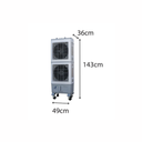 Enfriador de Aire Doble 30 L