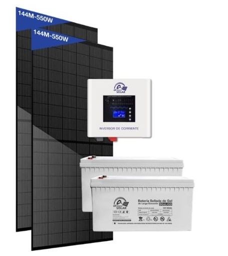 [1414] Kit Solar GEL 2.0 - 1.5 KW 